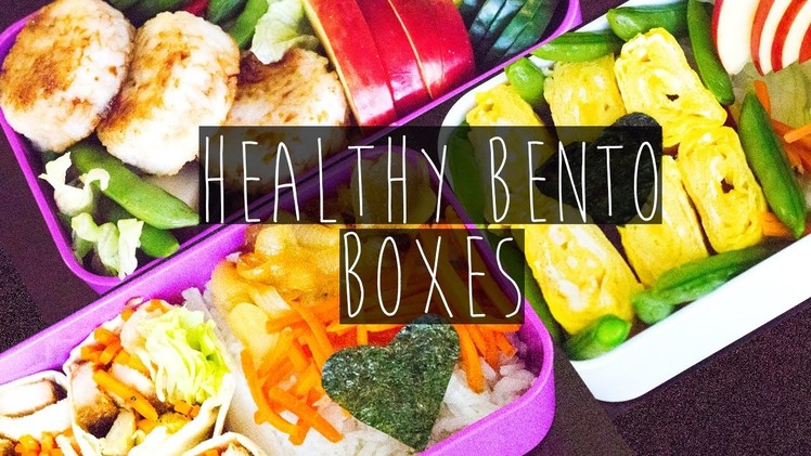 How to | 3 DIY Healthy Bento Box Recipes collab w. Cristina Viseu | Eva Chung