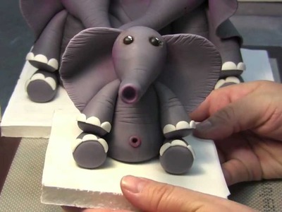 How To Make A Baby Elephant Cake Topper: Part One