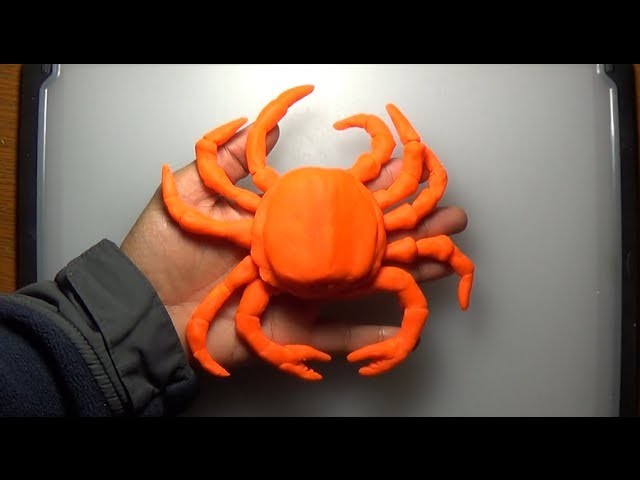 How to make a Crab from Play-Doh