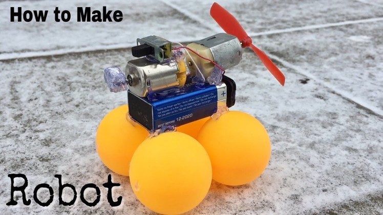 How to Make a Crazy Robot at Home - Very Simple