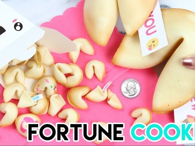 How to Make Mini Fortune Cookies!