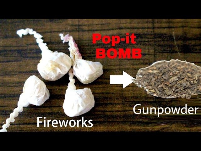 How to make  Pop it Bomb this New Year 2017 DIY