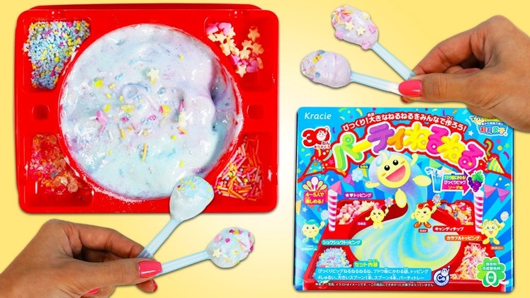 Kracie Popin Cookin Party NeruNeru Bikkuri Soda Fun & Easy DIY Japanese Candy Making Kit!