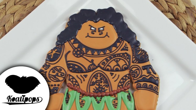 Maui Cookies | Moana | Disney Princess | How To