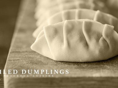 [No Music] How to make Boiled Dumplings