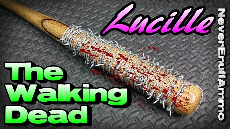 Real Lucille - The Walking Dead Negan's Bat - DIY Before & After