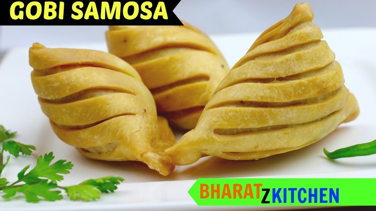 Samosa Recipe | Gobi samosa with layers | Haldirams style samosa | chatpata cauliflower.gobi samosa