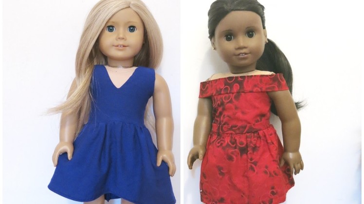Sewing American Girl doll Dresses (easy)!