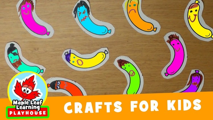 Ten Fat Sausages Craft for Kids | Maple Leaf Learning Playhouse