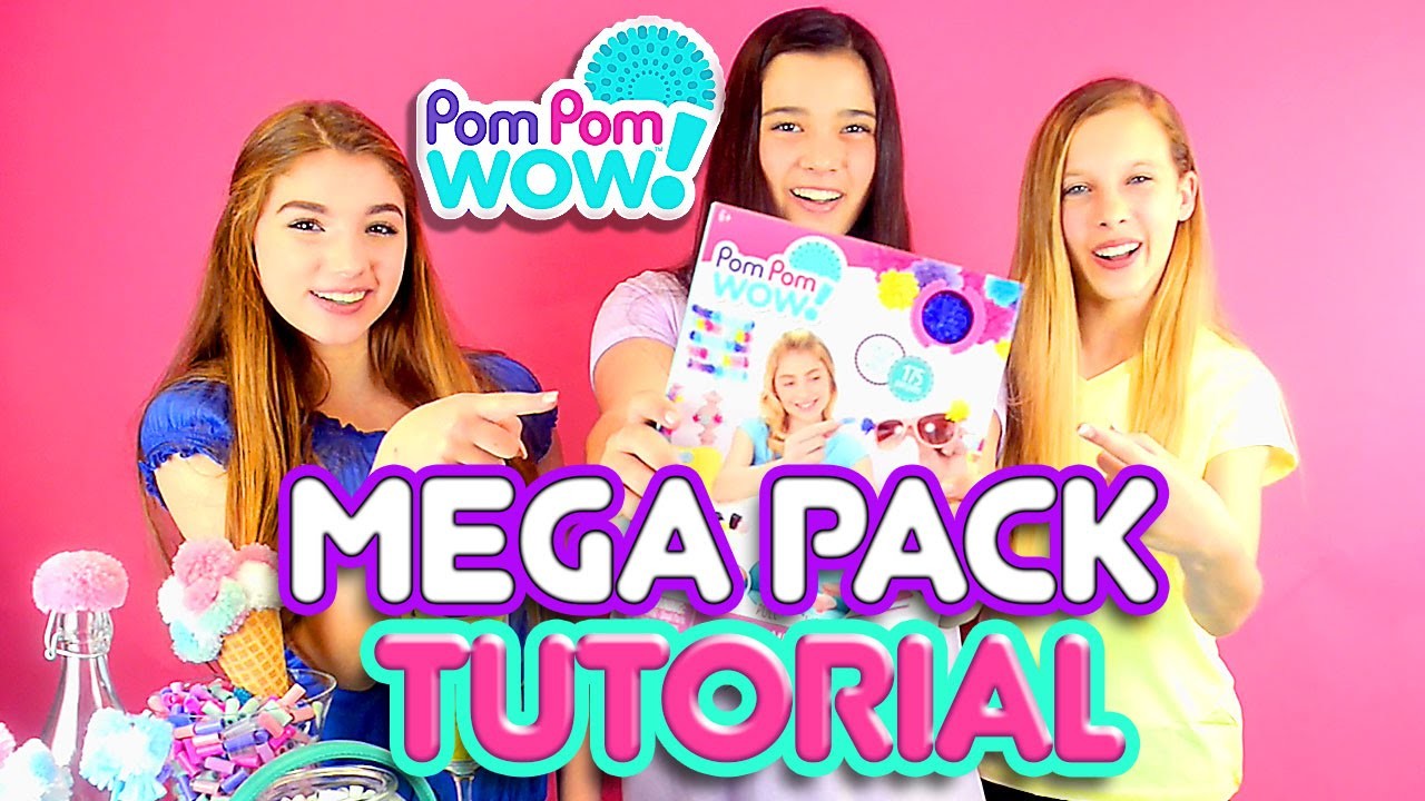 Tutorial Video for the Pom Wow Mega Pack, Official PomPom Wow