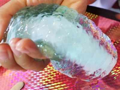 Would You Eat This ? How To Make Gummy Alien Clear Slime Toys