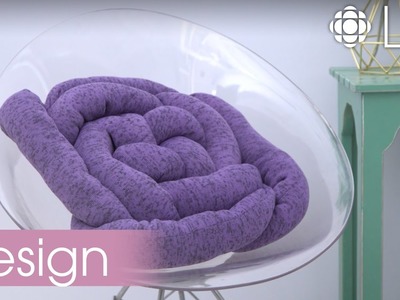 Woven Knotted Pillow DIY | CBC Life