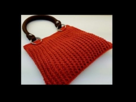 CROCHET How To #Crochet Ribbed Handbag Purse TUTORIAL #362