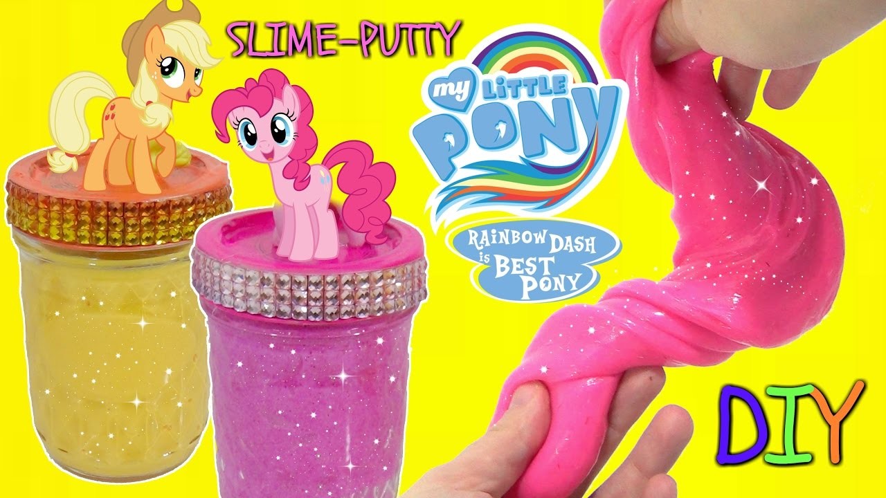 D.I.Y. MY LITTLE PONY MLP Pinkie Pie & Applejack Do It Yourself Glue ...