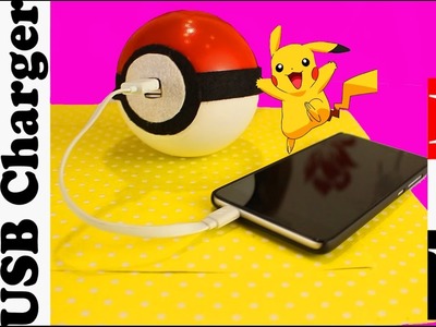 DIY Pokeball - Power Bank  ( Phone Charger)