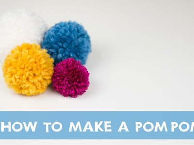 Easy Crochet Tutorial - How To Make a Pom Pom | Croby Patterns