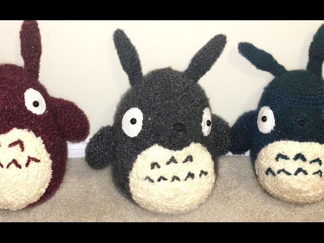 GIANT Totoro Amigurumi Crochet Tutorial Part 2