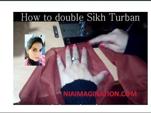 How to double Sikh turban