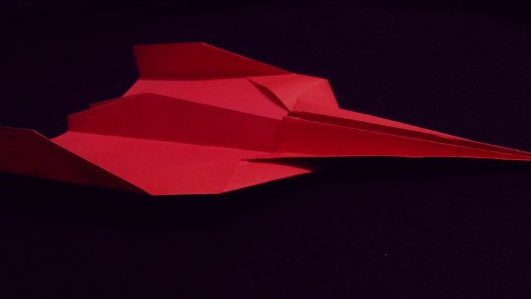 How To Fold The World Record Paper Airplane - Paper Airplane That Flies Far