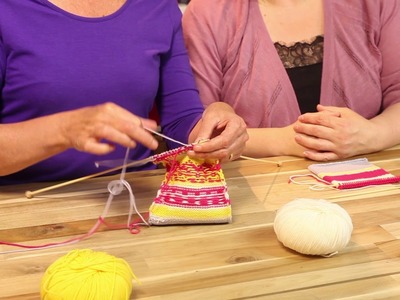 How To Knit - Fair Isle Weaving