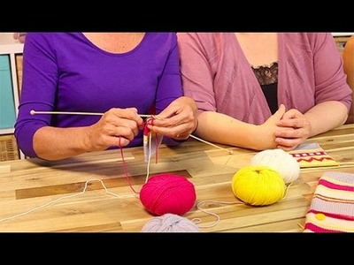 How To Knit - Knitting Stripes