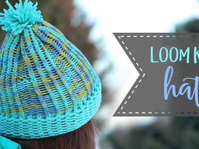How To Loom Knit A Hat - Knit & Purl Stitches