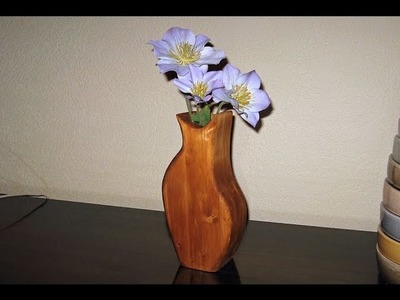 How to make a Bandsaw Vase - Woodworking