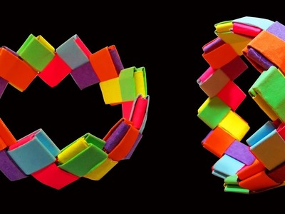 How To Make A Beautiful Origami Bracelet - HD