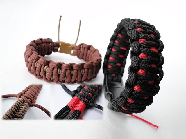 How to Make a "Cobra Attack" Survival Plus+  Paracord Bracelet