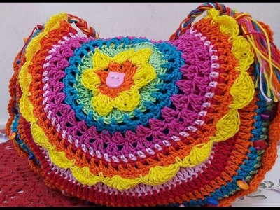 How to make a crochet purse-B