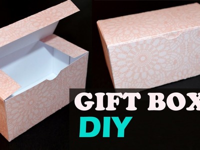 How to Make a Gift Box - DIY Paper Box