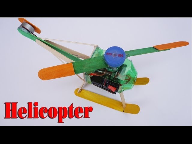 How to make a Helicopter - Electric Helicopter