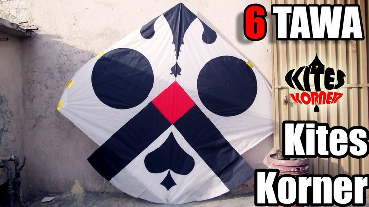 How to make a Kite - 6 Tawa Gudda - KITES KORNER