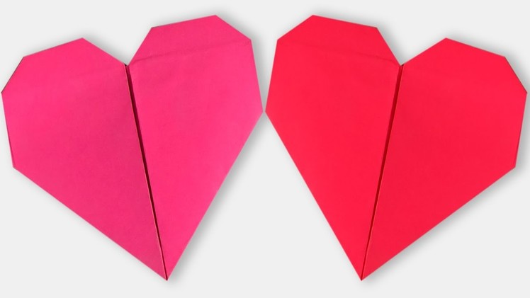 How to Make a Paper Heart | Origami Heart | Easy Origami Heart