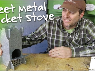 How To Make A Portable Steel Rocket Stove