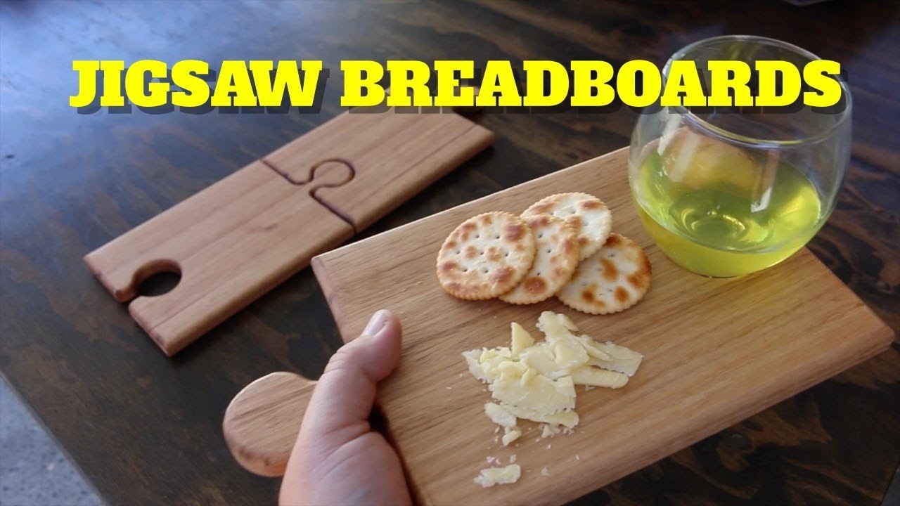 HOW TO MAKE A WINE AND CHEESE JIGSAW BREADBOARD