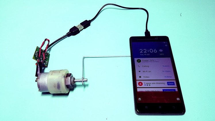 How to make Emergency Mobile Charger at home