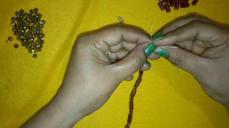 How to make Fancy String.Mala for Daily use!! #09
