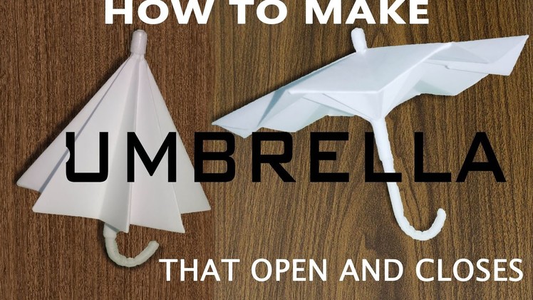 How to make paper Umbrella 
