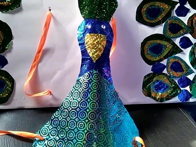How to make Peacock first prize winning fancy Dress for kids