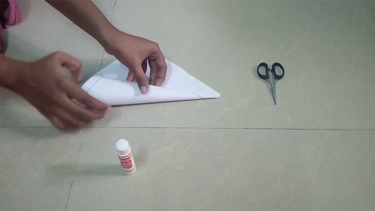 How to make rangoli cone.pen at home with paper