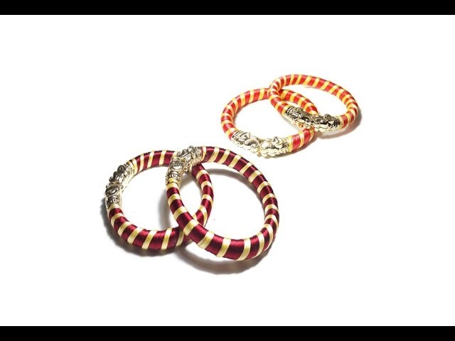 How to make Silk Thread Bangles