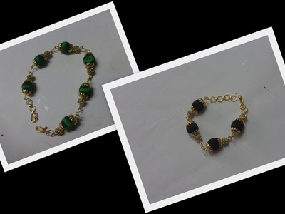 How to make Silk Thread Beads Bracelet - Trending Jewellery