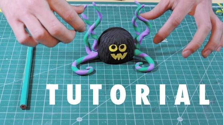 How to make Tentaculos - Clay monster