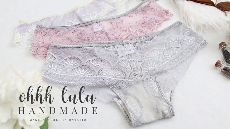 How to Sew the Side Seams and Elastic Edging on the Ultimate Lace Panties