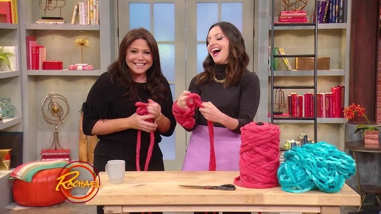 Learn to Knit with No Needles -- Just Your Arms!