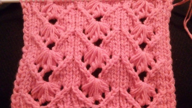 Pletenje - 5. Ažur bod | Knitting tutorial - 5. Openwork Stitch