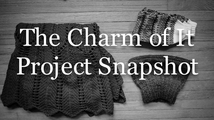 The Charm of It Knitting Podcast Episode 38: Project Snapshot of January 23rd