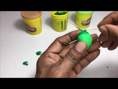 Clay Coconut | Play Doh Coconut | How to make Coconut fruit with play doh | Play Doh Fruits