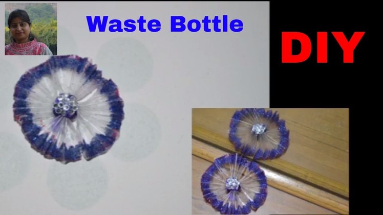 DIY : Flower Making By Waste Plastic Bottle | Best Out Of Waste Bottle | Nidhi Jain
